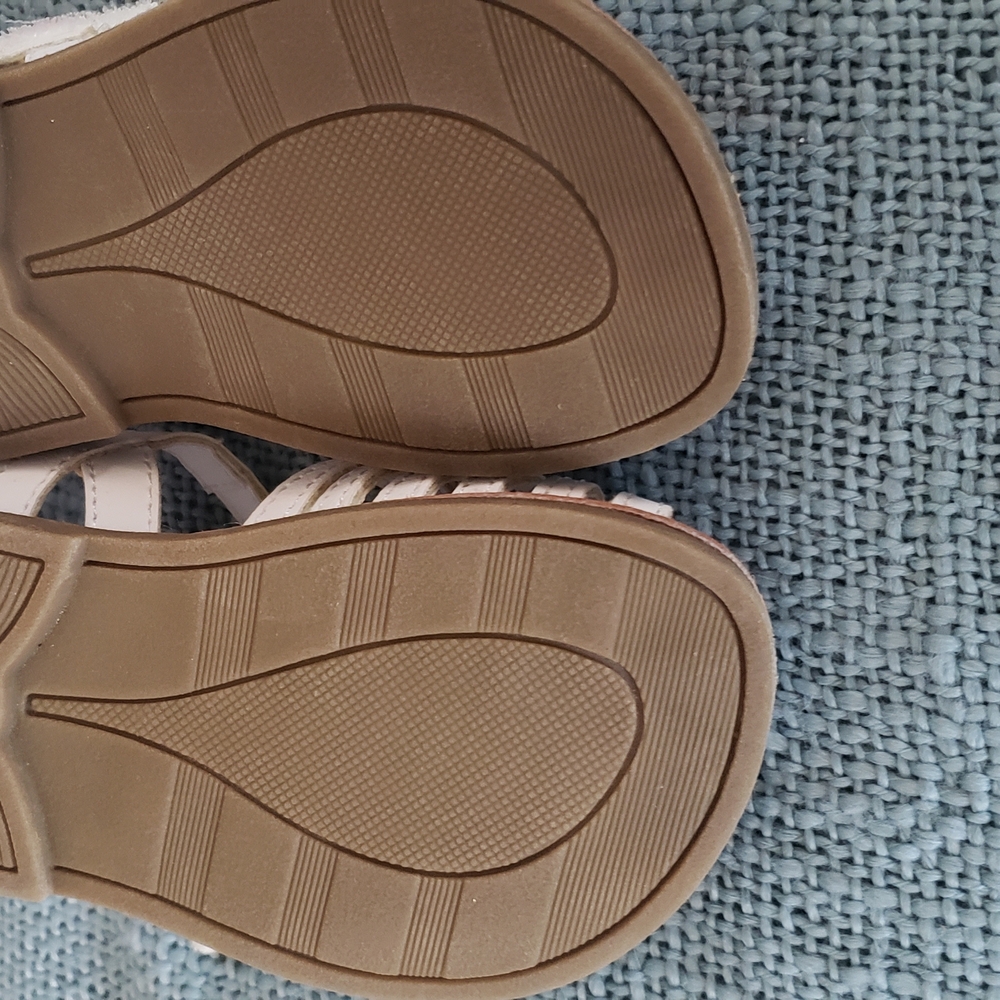 Rachel Shoes Kids Sandals in White and Brown